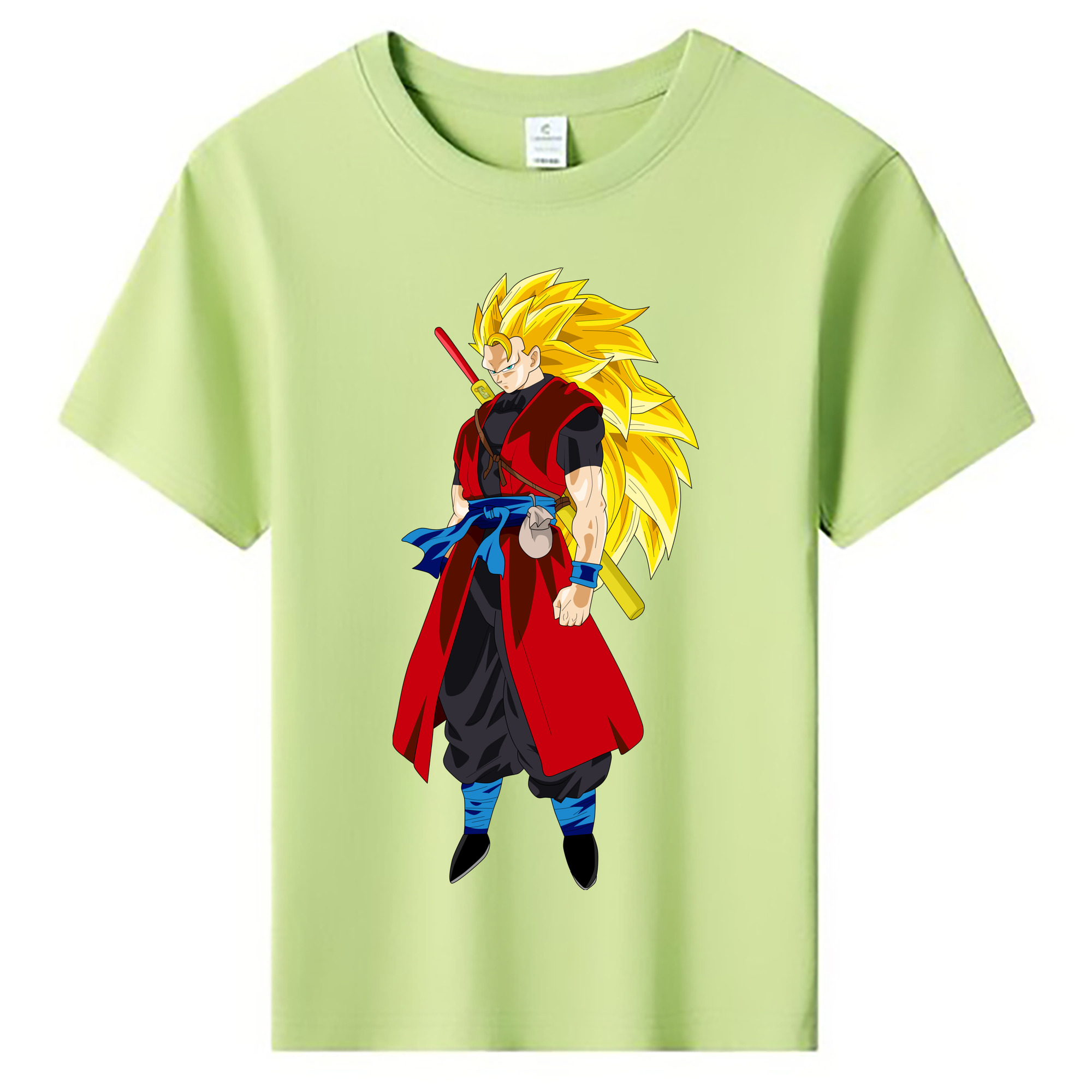 （画像用） ドラゴンボール トランクス（Torankusu）DRAGON BALL Trunks 綿100％キッズTシャツ（フロントプリント）